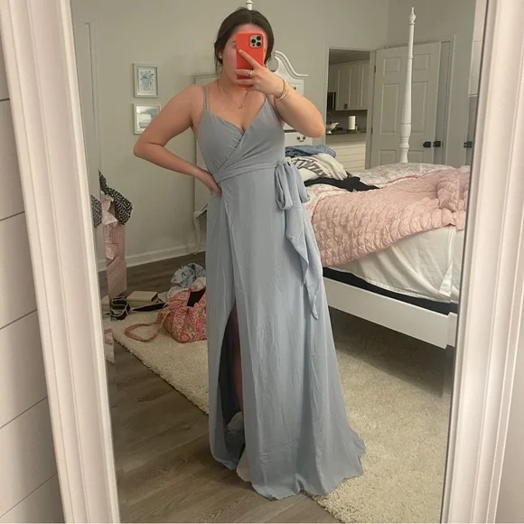 chinese dress ladies Show Me Your Mumu Lisa Maxi Dress in Sage main image 1